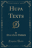Hupa Texts (Classic Reprint)
