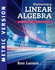 Elementary Linear Algebra, International Metric Edition