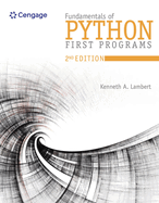 Fundamentals of Python: First Programs