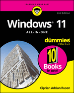 Windows 11 All-in-One for Dummies, 2nd Edition