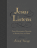 Jesus Listens, Large Text Leathersoft, Charcoal, With Full Scriptures: Daily Devotional Prayers of Peace, Joy, and Hope (a 365-Day Prayer Book)-the