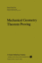 Mechanical Geometry Theorem Proving (Mathematics and Its Applications)