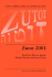 Zutot 2001 (Zutot: Perspectives on Jewish Culture Volume 1)