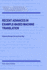 Recent Advances in Example-Based Machine Translation