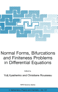 Normal Forms, Bifurcations and Finiteness Problems in Differential Equations (Nato Science Series II: Mathematics, Physics and Chemistry)