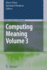 Computing Meaning
