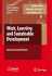 Work, Learning and Sustainable Development