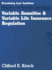Variable Annuities & Life Insurance Regulations (Practising Law Institute's Corporate and Securities Law Libr)