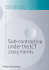 Subcontracting Under the JCT 2005 Forms