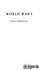 World War I (Sparknotes History Note) (Sparknotes History Notes)