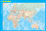 World Map Sparkcharts