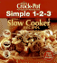 Simple 1-2-3 Slow Cooker Recipes