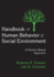 Handbook of Human Behavior and the Social Environment: a Practice-Based Approach