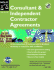 Consultant & Independent Contractor Agreements (Consultant & Independent Contractor Agreements)