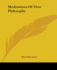 Meditations Of First Philosophy