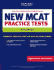Kaplan New Mcat Practice Tests (Kaplan Mcat Practice Tests)