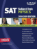 Kaplan Sat Subject Test: Physics, 2008-2009 Edition