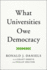 What Universities Owe Democracy