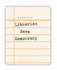 Libraries Save Democracy Sticker (Lovelit)