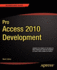 Pro Access 2010 Development