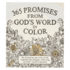 365 Promises From God's Word in Color: Scripture and Coloring Pages, Compact Purse Size-Be Blessed as You Color in the Inspirational Designs, Reflecting on God's Words of Promise
