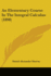 An Elementary Course In The Integral Calculus (1898)