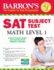 Barron's Sat Subject Test: Math Level 1 With Cd-Rom