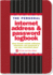 The Personal Internet Address & Password Logbook (Removable Cover Band for Security)