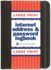 Large Print Internet Address & Password Logbook (Removable Cover Band for Security)