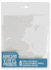 Adhesive Vinyl Pockets for Bullet Journals (Set of 6 Stick-on Pockets)