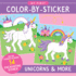 My First Color-By-Sticker Book-Unicorns & More
