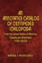 An Annotated Catalog of Centipedes (Chilopoda) From the United States of America, Canada and Greenland (1758-2008)