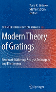Modern Theory of Gratings