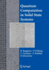 Quantum Computing in Solid State Systems