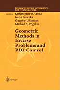 Geometric Methods in Inverse Problems and Pde Cont