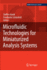 Microfluidic Technologies for Miniaturized Analysi