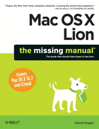Mac Os X Lion: the Missing Manual