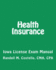 Health Insurance: Iowa License Exam Manual