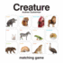 Creature Matching Game (By Andrew Zuckerman, Memory Matching Games for Toddlers, Animal Matching Games for Kids, Preschool Memory Games)