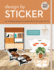Design By Sticker: an Interior Design Sticker Book for Every Style