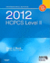 Hcpcs 2012 Level II