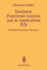 Nonlinear Functional Analysis and Its Applications