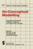 On Conceptual Modelling