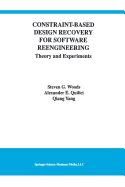 Constraint-Based Design Recovery for Software Reen