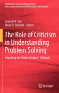 The Role of Criticism in Understanding Problem Solving