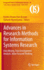 Advances in Research Methods for Information Syste