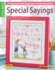 Special Sayings Cross Stitch Format: Paperback