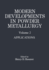 Modern Developments in Powder Metallurgy