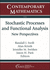 Stochastic Processes and Functional Analysis