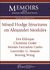Mixed Hodge Structures on Alexander Modules: Volume: 296 Number: 1479 (Memoirs of the American Mathematical Society)